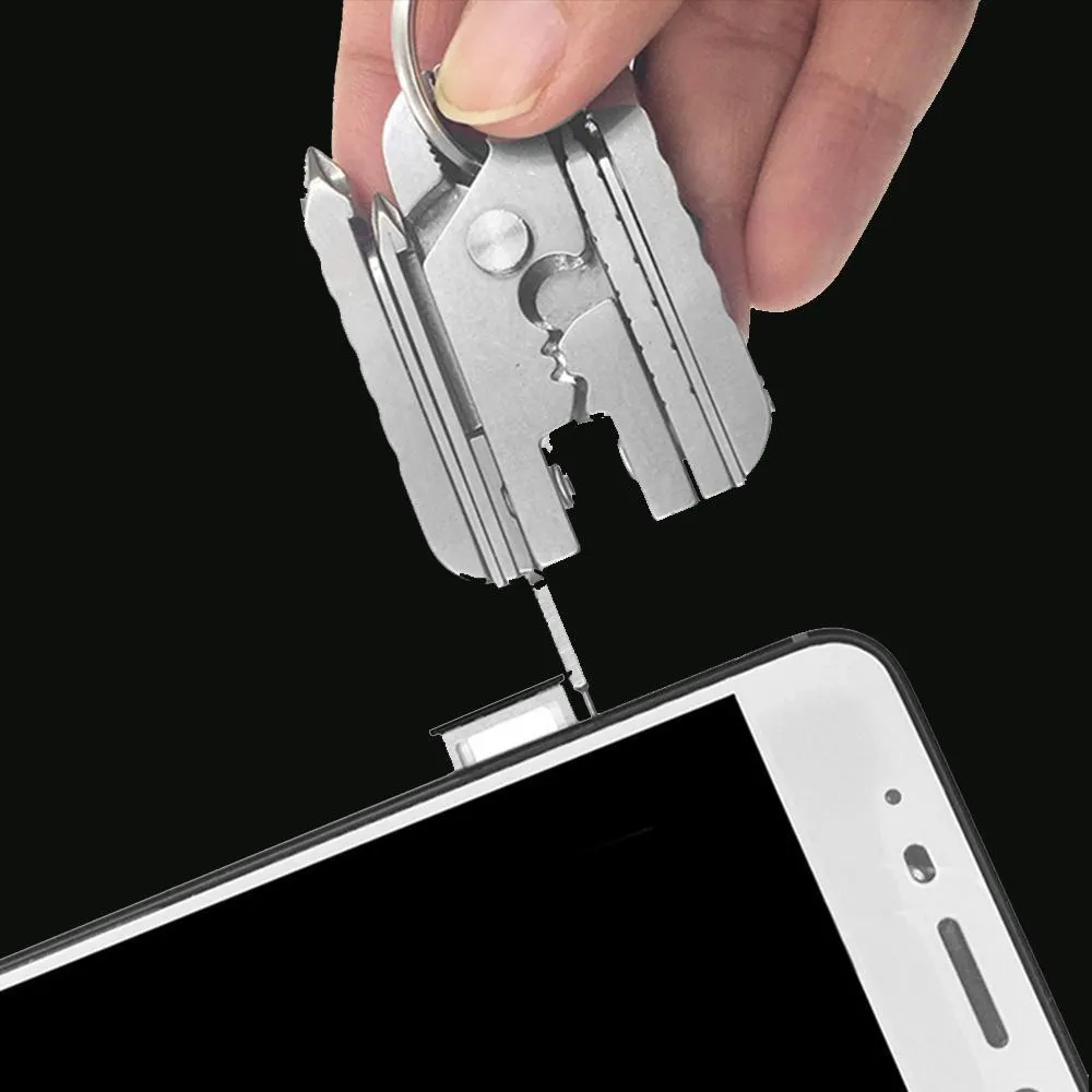 Stainless Multitool 15-in-1 Steel Flexible EDC Powerful Hirundo