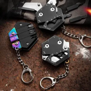 Survival Hexagon Tool - Multifunctional EDC Outdoor Gear