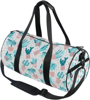 susiyo Small Sports Gym Bag Pot Plants Compact Workout Duffle Bags for Men Women