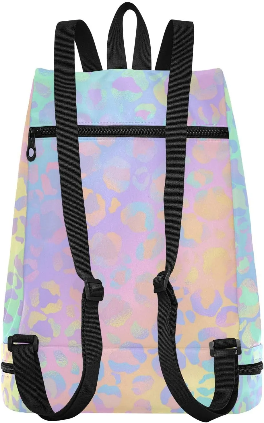 Swim Bag Gym Bag for Women Men, Sea Turtle Turquoise Shell Beach Backpack for Swimming Gym