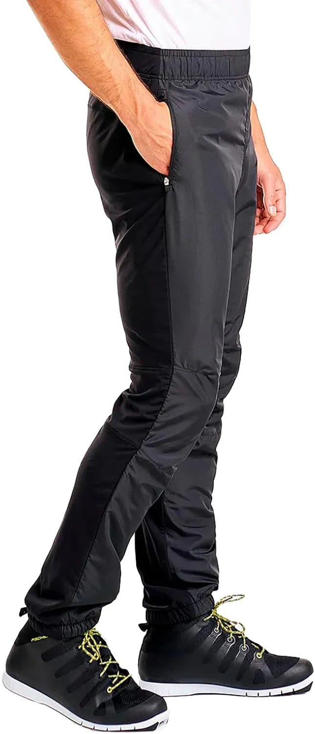 Swix Men's Vista Adjustable Water-Repellent Windproof Lightweight Versatile Winter Outdoor Sports Pull-on Skiing Pants