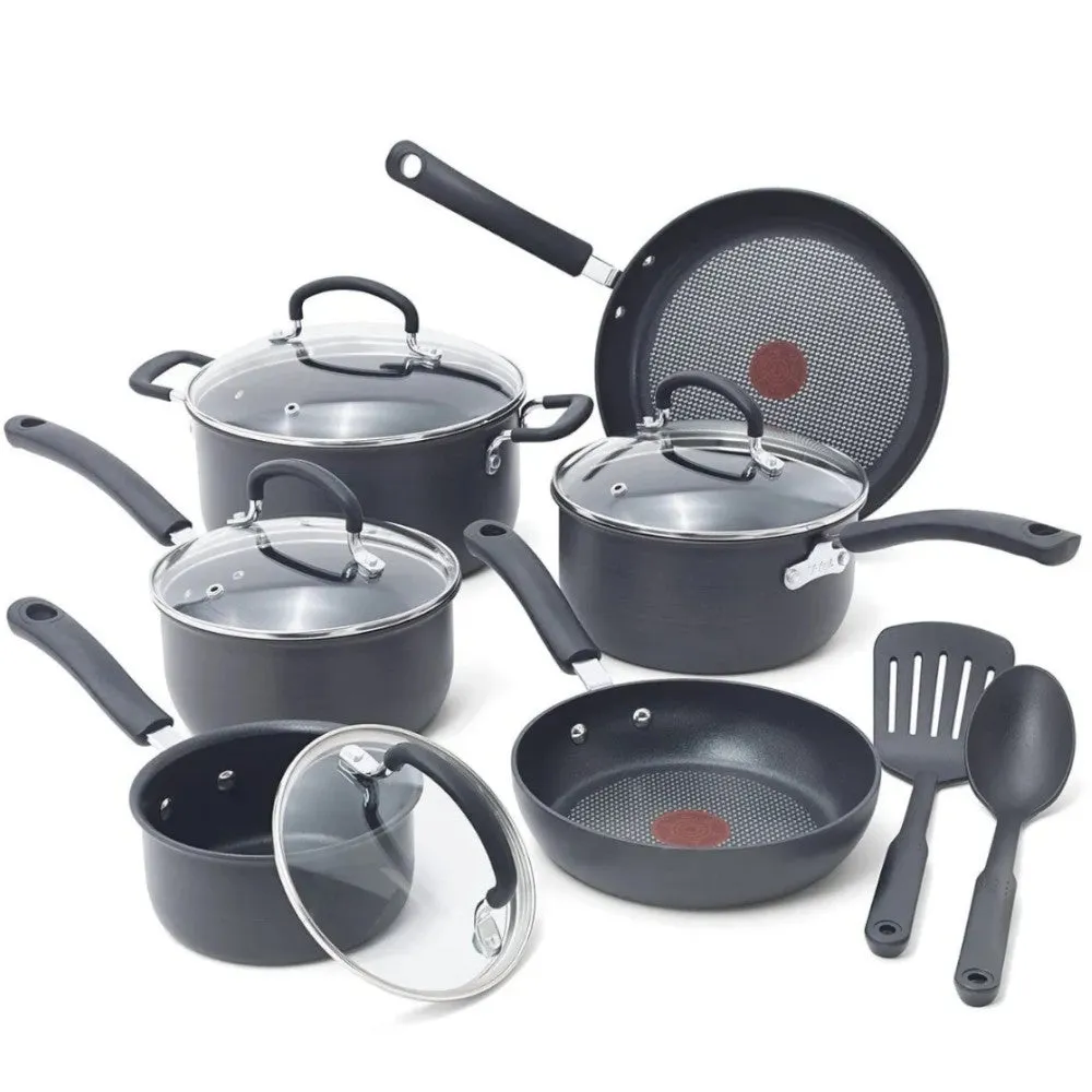 T-FAL Ultimate Hard Anodized Non-Stick 12 pc set - E765SC75