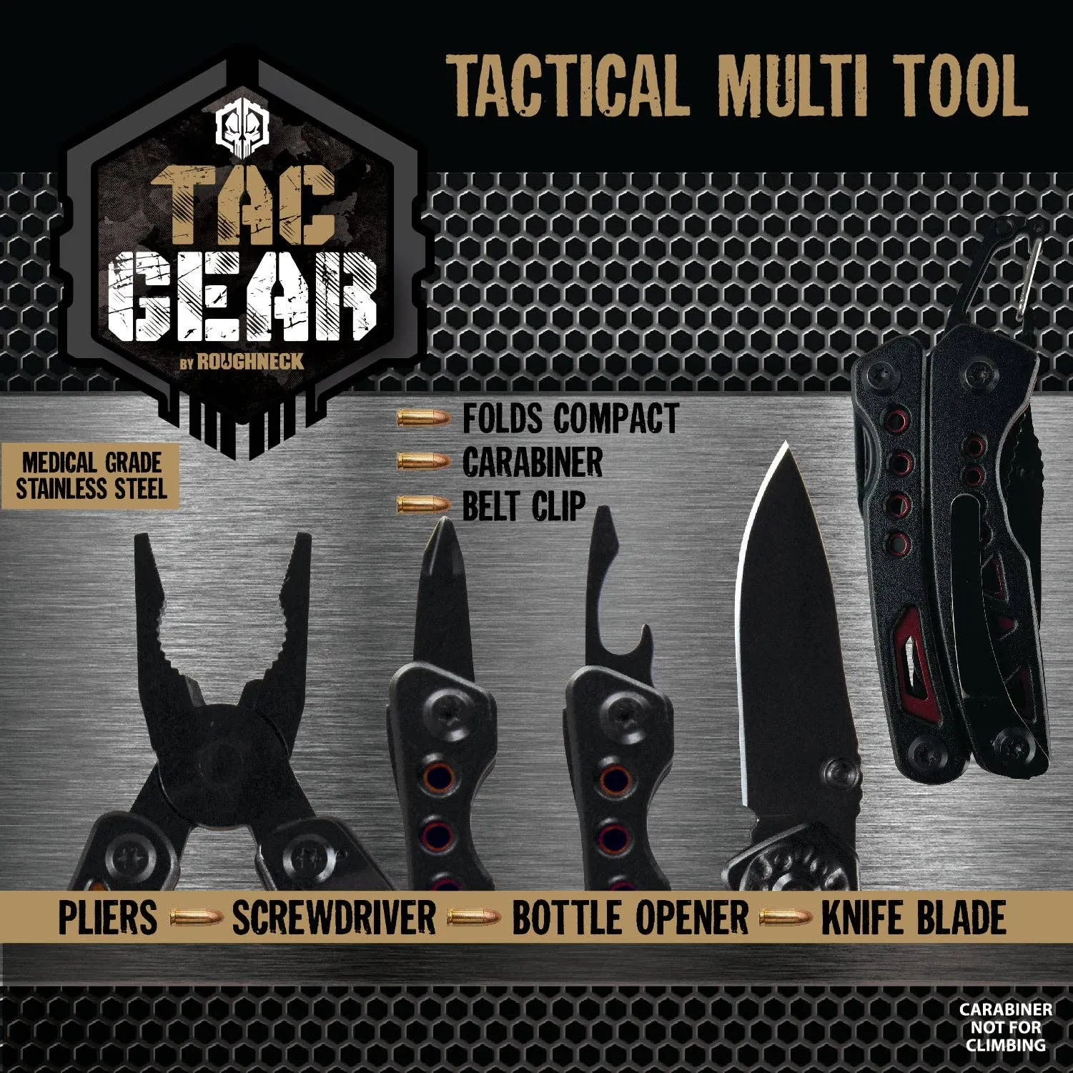 Tac Gear 5-in-1 Multi Tool Blister Pack