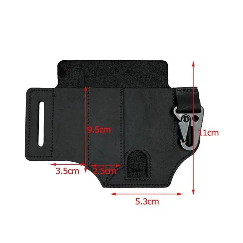 Tactical Multi-Tool Belt PU Leather Bag