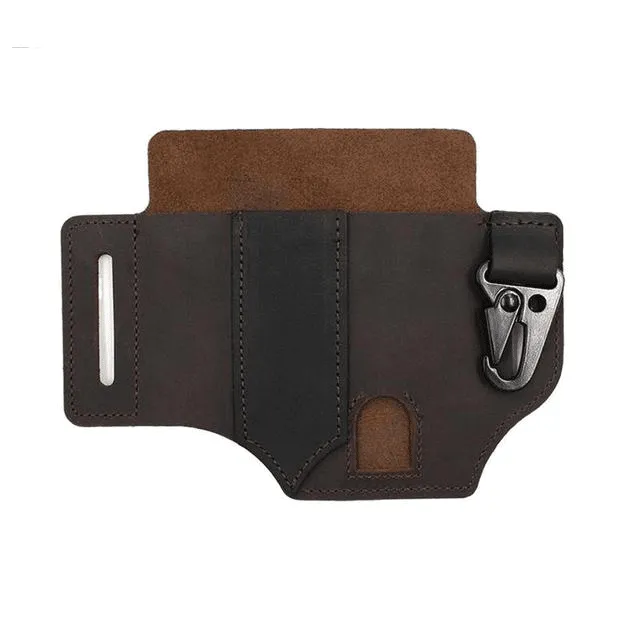 Tactical Multi-Tool Belt PU Leather Bag