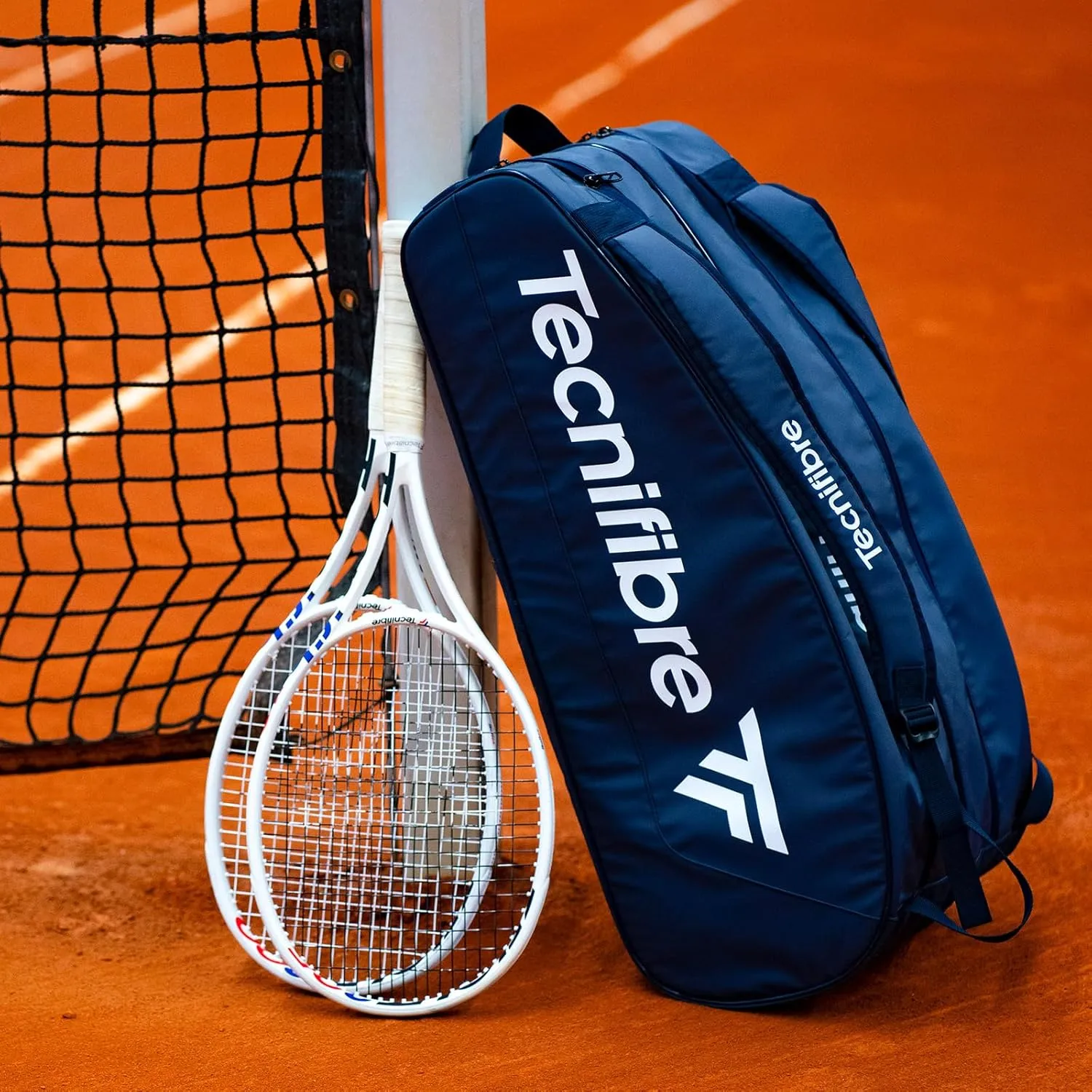 Tecnifibre Tour Endurance Tennis/Squash Bag Series (RS, WHITE, NAVY) - The Ultimate Waterproof and UV-Resistant Bag (RackPack,15R, 12R, 6R, BackPack)
