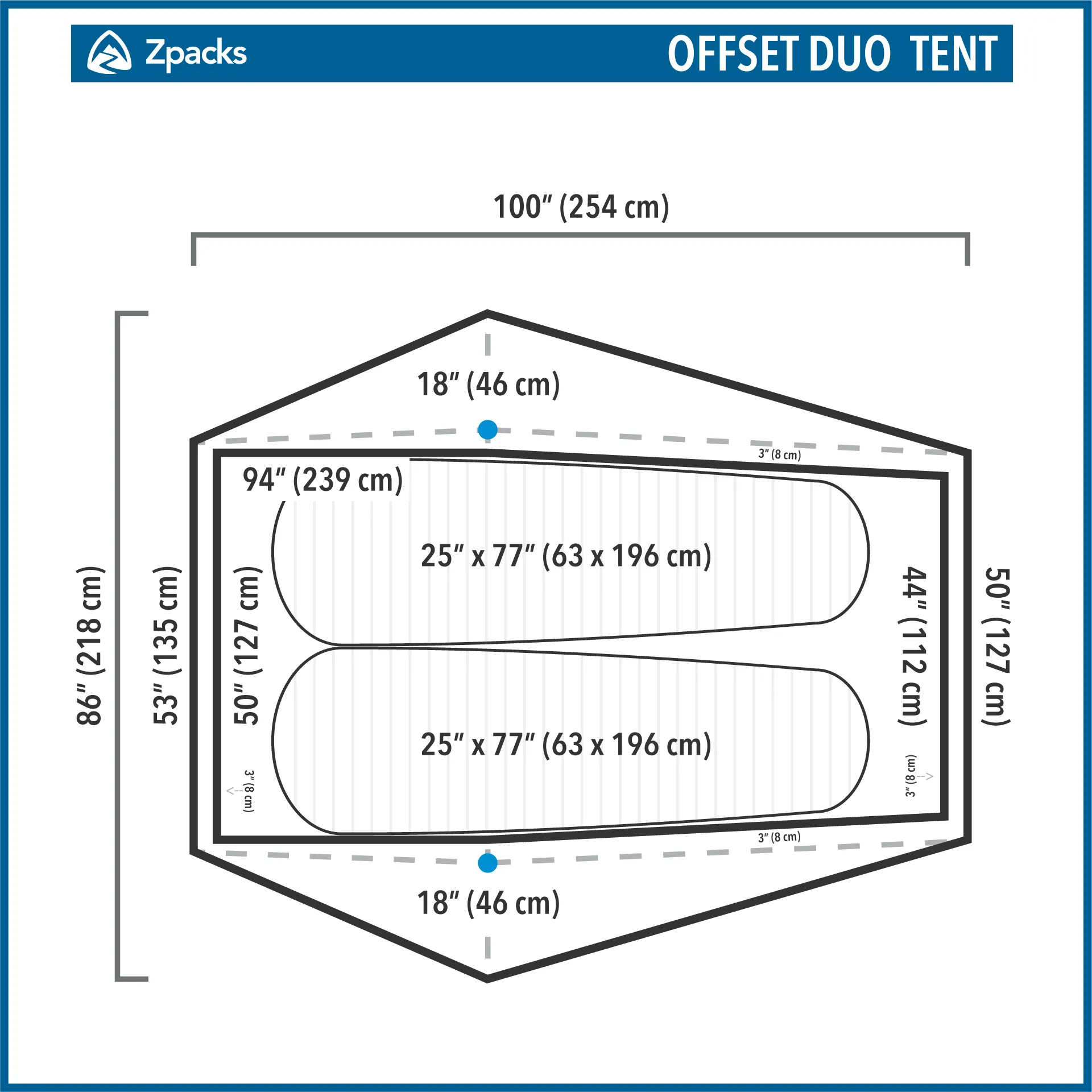 Tent Customer satisfaction Duo Offset Low-cost