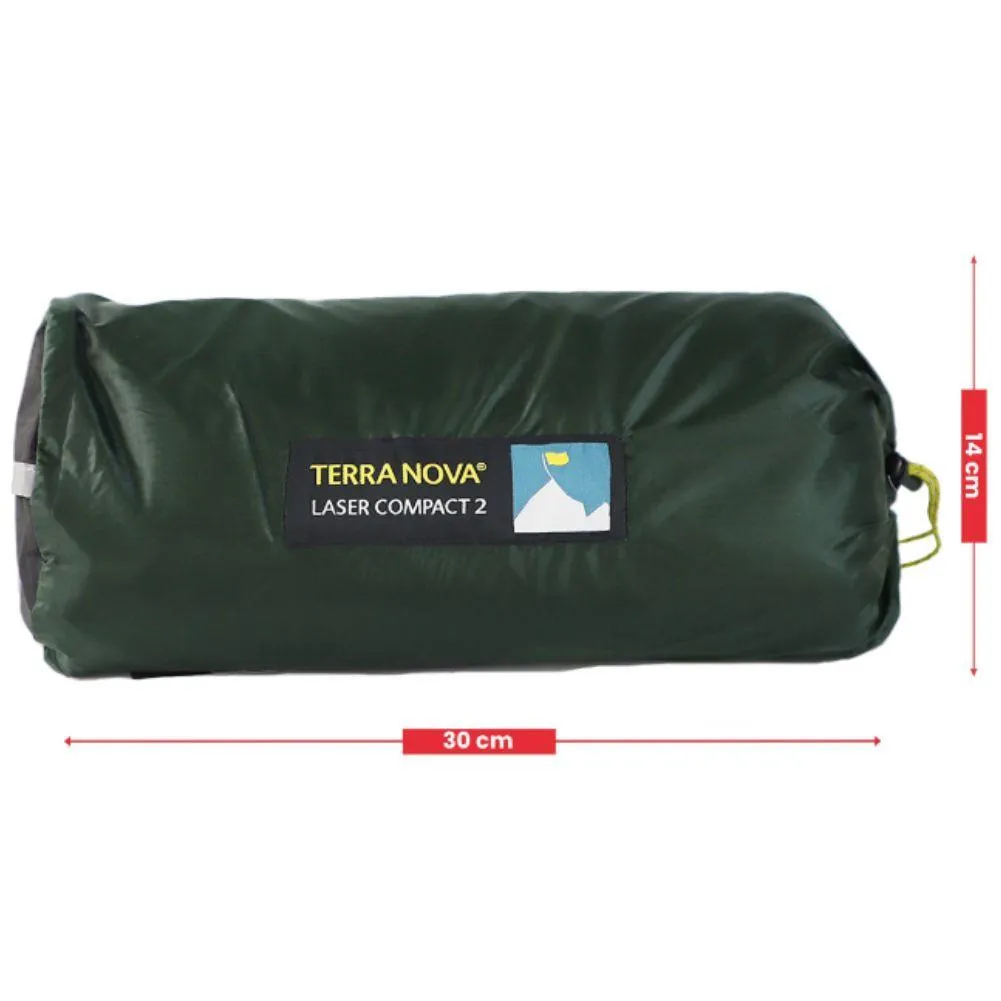 Terra Nova Laser Compact 2 Tent   Footprint Package - 2 Man Lightweight Tent