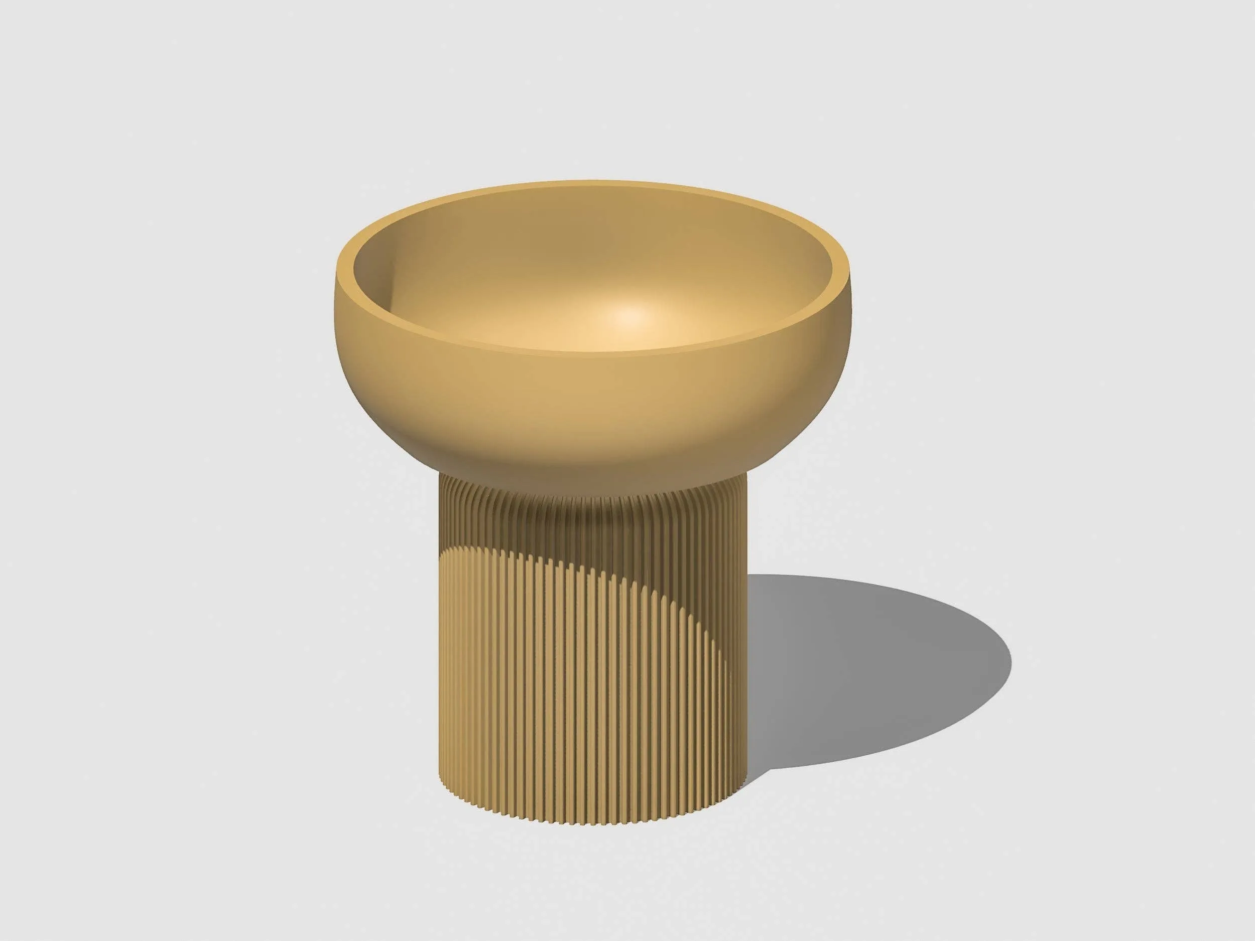The Pedestal Planter Pot with Stand and Water Drip, 3D Print