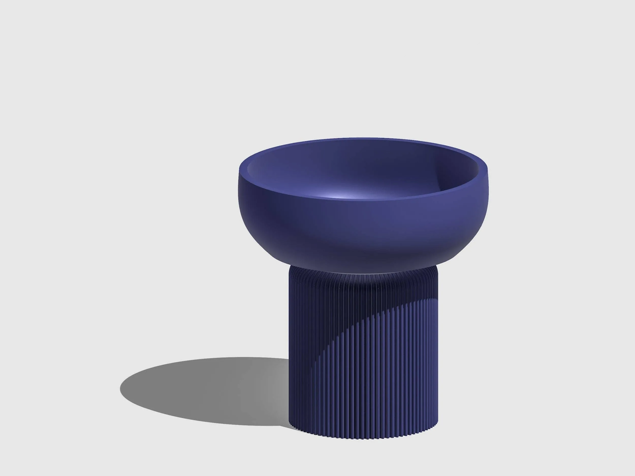 The Pedestal Planter Pot with Stand and Water Drip, 3D Print