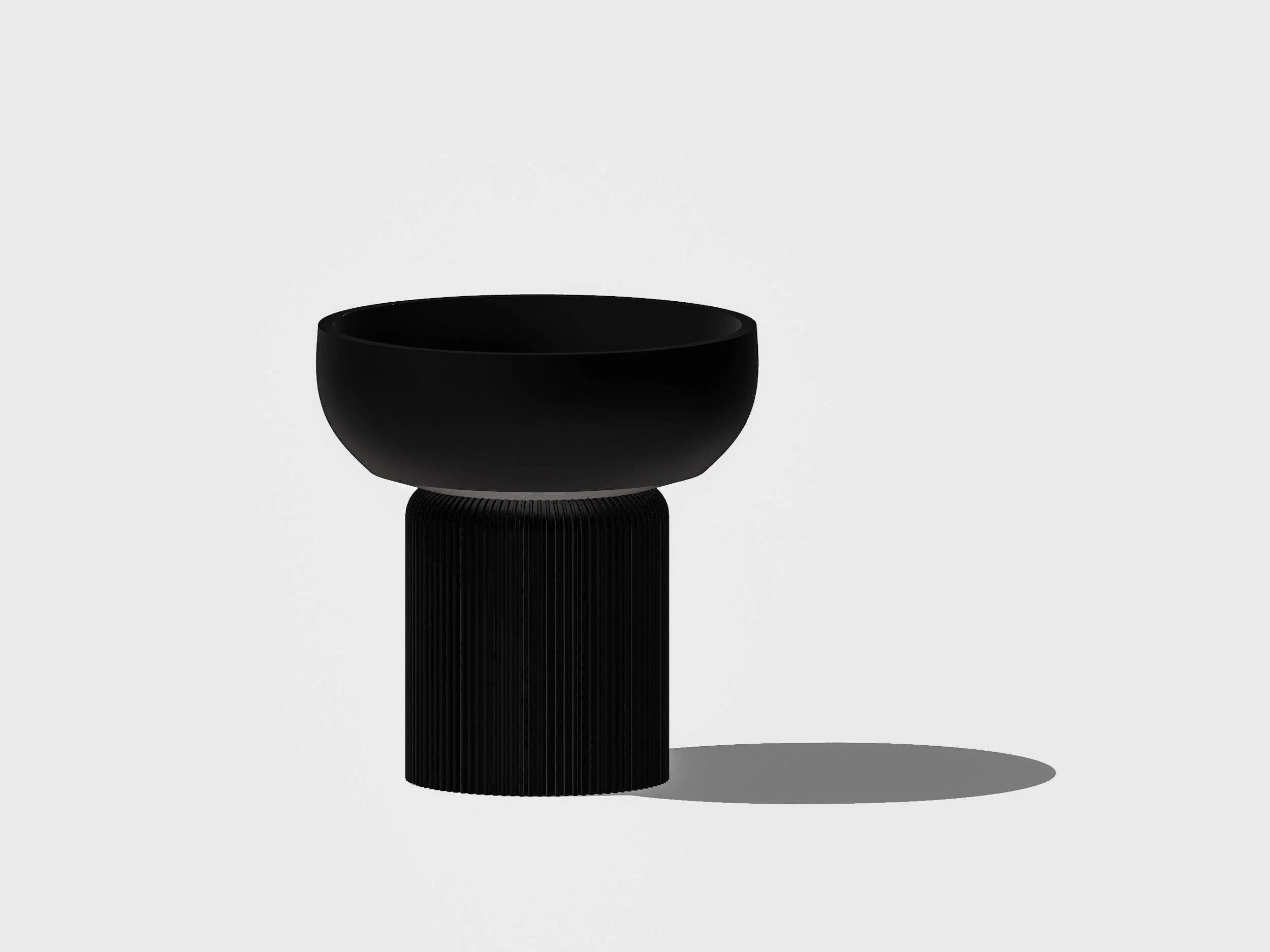 The Pedestal Planter Pot with Stand and Water Drip, 3D Print