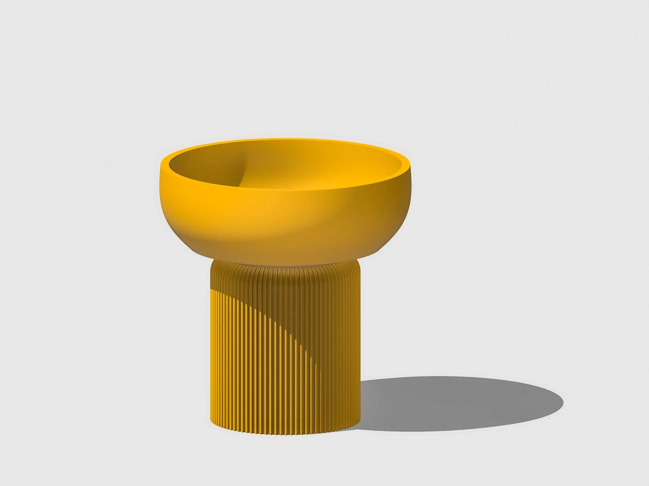 The Pedestal Planter Pot with Stand and Water Drip, 3D Print
