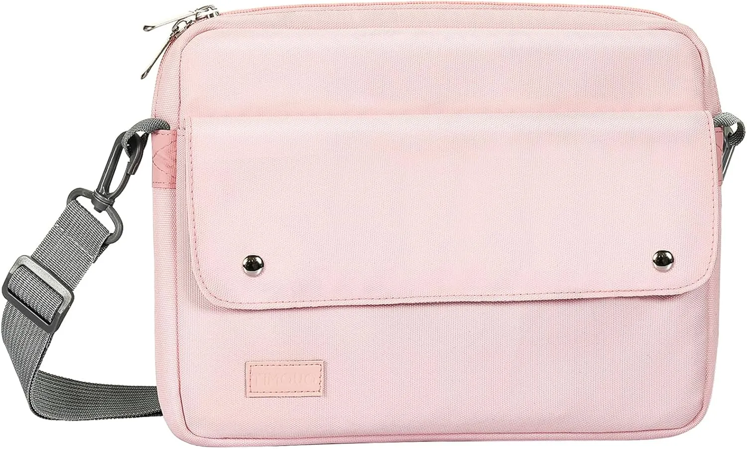 TiMOVO 9-11 Inch Tablet Sleeve Bag with Shoulder Strap Fits iPad 11-inch A16 2025, iPad 10th Gen. 10.9"/10.2", iPad Air 11/5th/4th Gen. 10.9", Galaxy Tab A9 Plus 11", Pink
