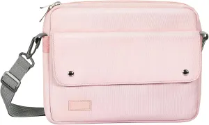 TiMOVO 9-11 Inch Tablet Sleeve Bag with Shoulder Strap Fits iPad 11-inch A16 2025, iPad 10th Gen. 10.9"/10.2", iPad Air 11/5th/4th Gen. 10.9", Galaxy Tab A9 Plus 11", Pink