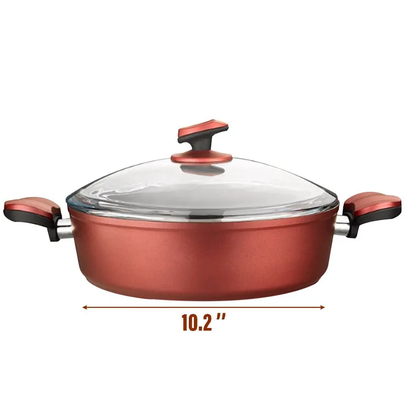 TITANIA LOW CASSEROLE POT 26 cm (10.2")