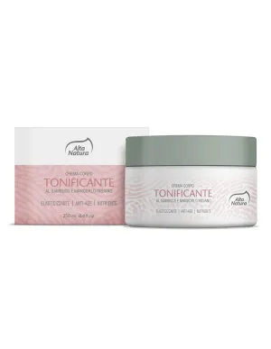 Toning Body Cream with Elderberry and Indian Almond – Elasticizing, Anti-Aging, Nourishing, 250 ml