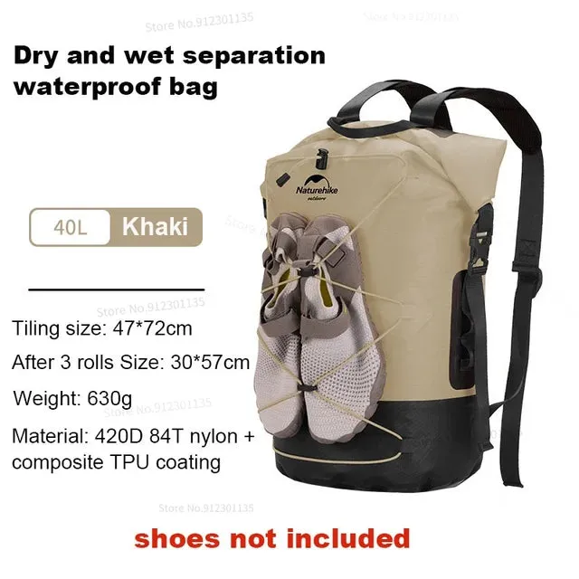 TPU Dry and Wet Separation Waterproof Bag