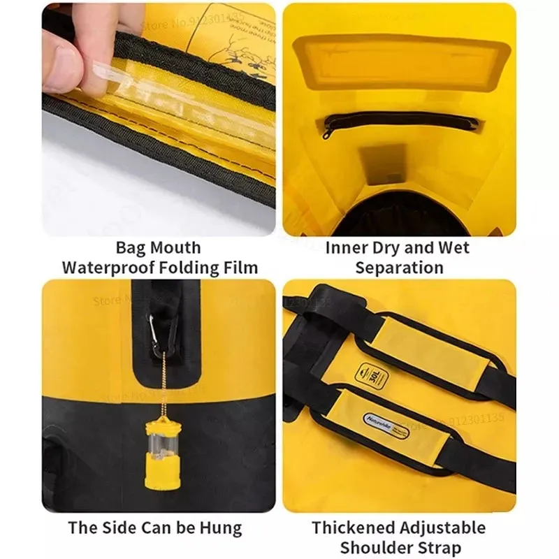 TPU Dry and Wet Separation Waterproof Bag