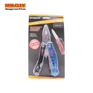 TRAVELER 14 Multitool Pocket Knife DMQ023 - Blue