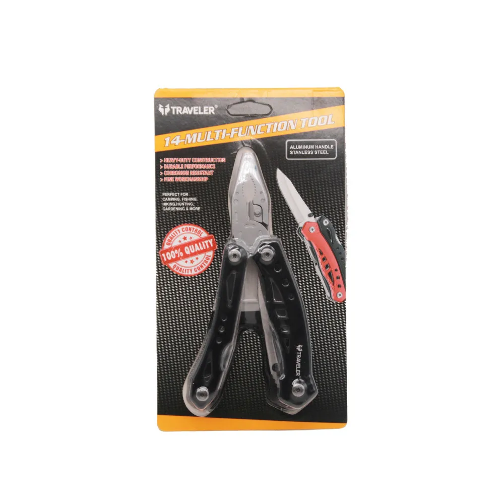 TRAVELER 14 Multitool Pocket Knife DMQ023