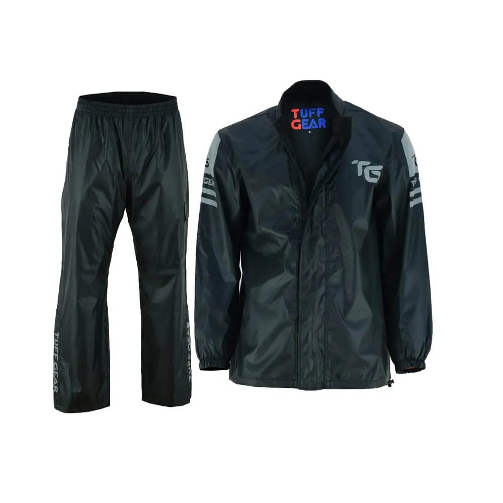 Tuff Gear Motorcycle Premium Two Piece Waterproof Rain Suit