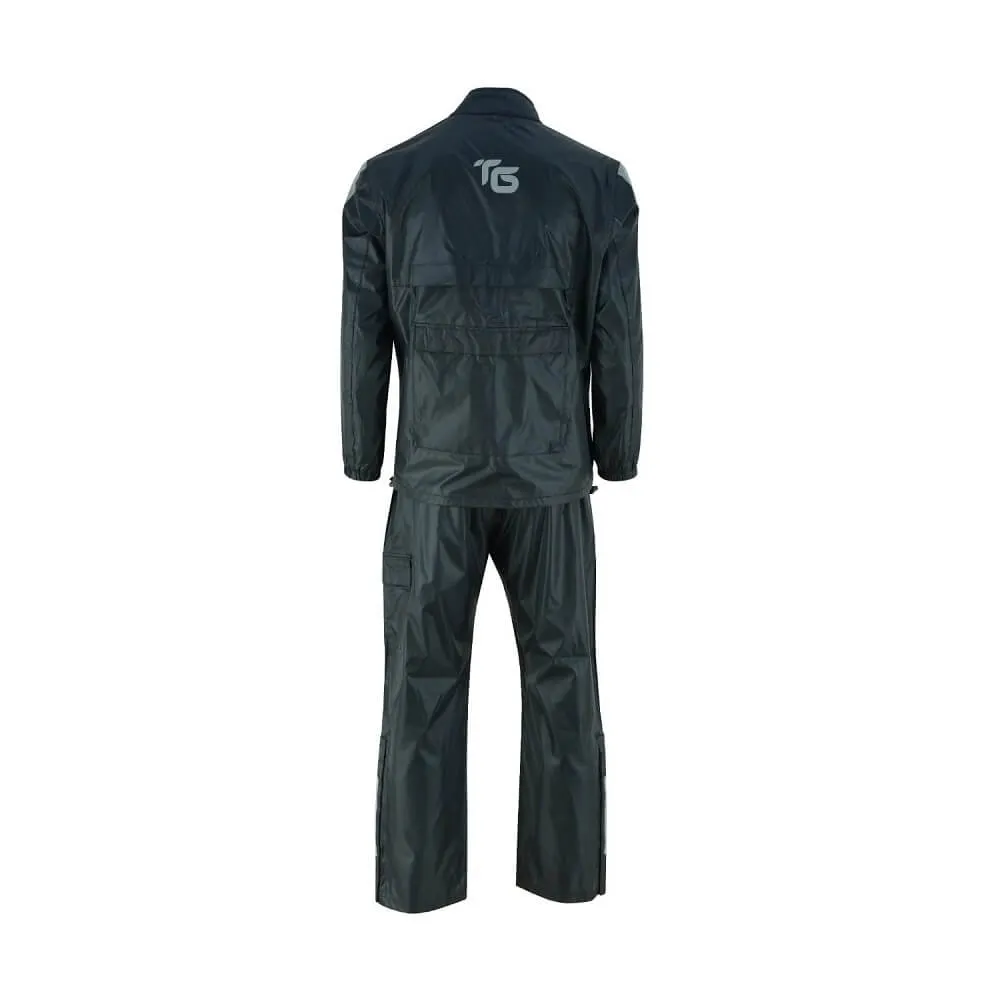Tuff Gear Motorcycle Premium Two Piece Waterproof Rain Suit