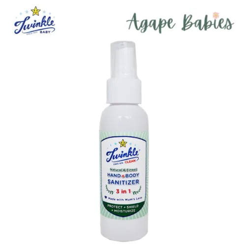 Twinkle Baby 3-in-1 Hand   Body Sanitizer 100ml Exp: 08/26