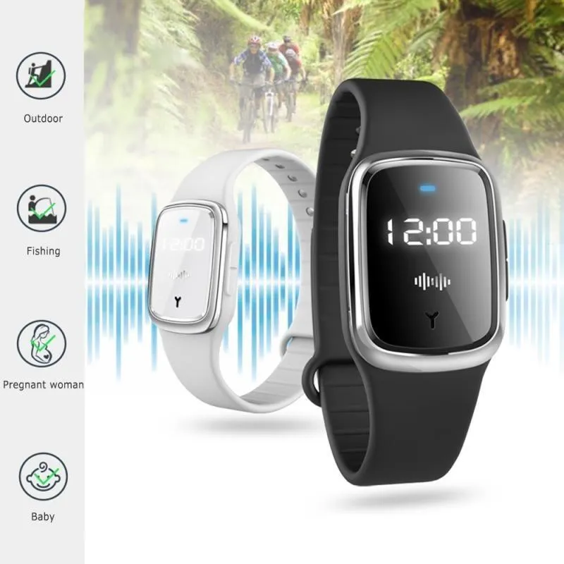 ULTRASONIC MOSQUITO REPELLENT BRACELET
