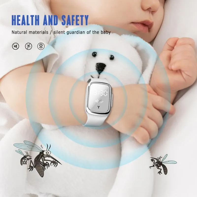 ULTRASONIC MOSQUITO REPELLENT BRACELET
