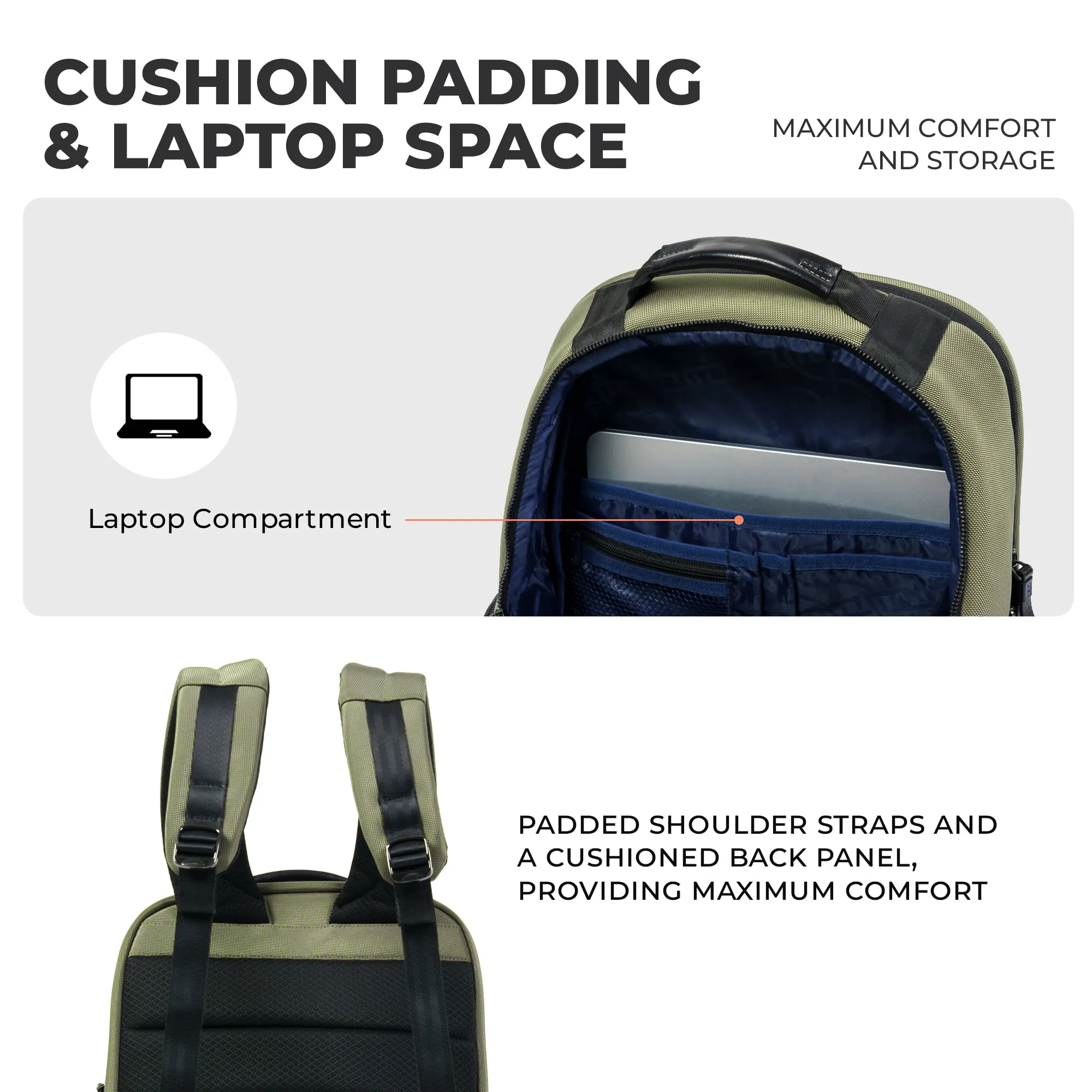 VERAGE Luxe Peak- The Work Backpack