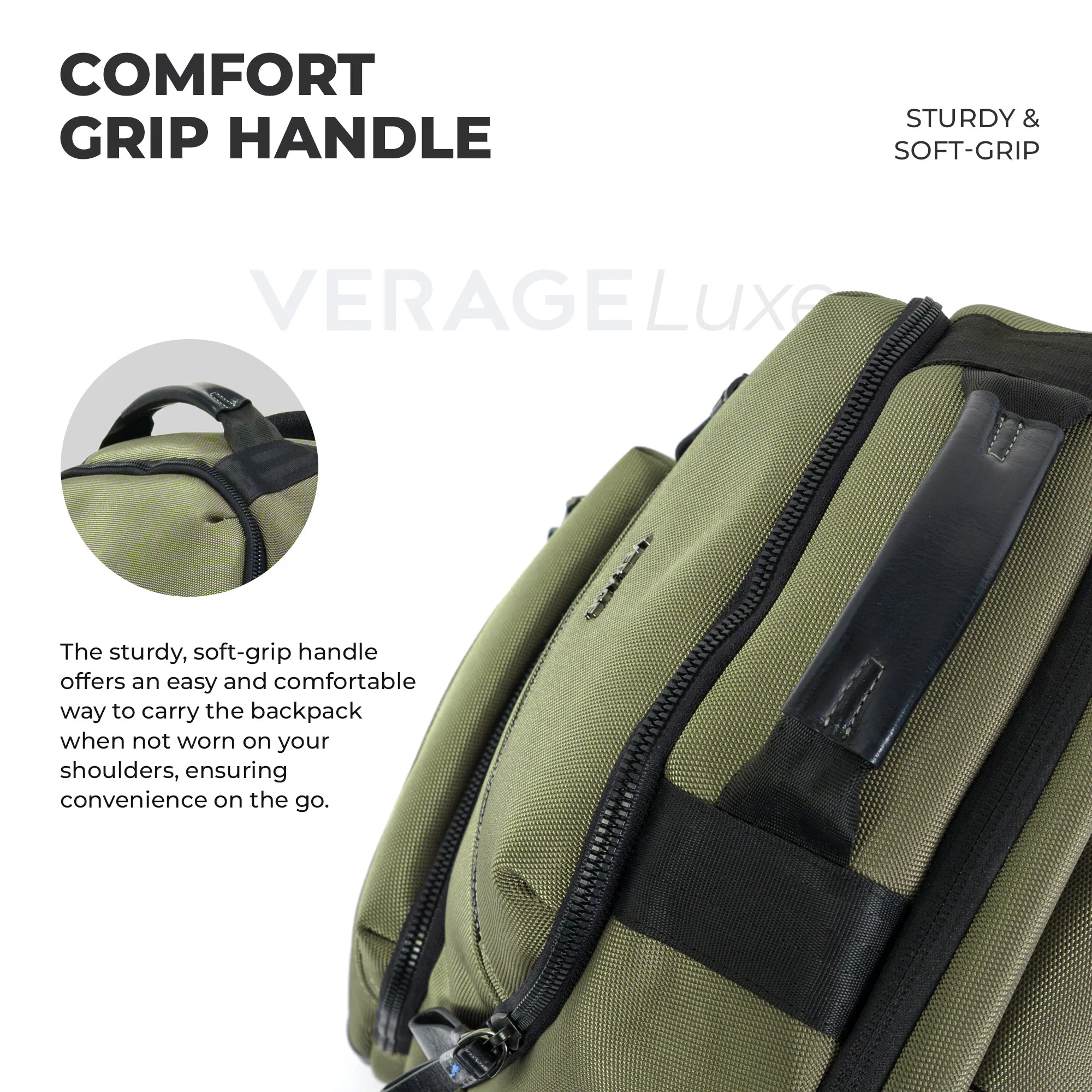 VERAGE Luxe Peak- The Work Backpack