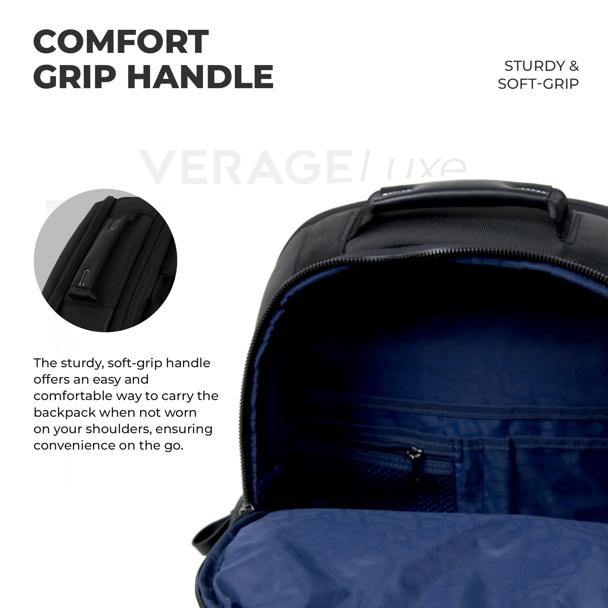 VERAGE Luxe Peak- The Work Backpack