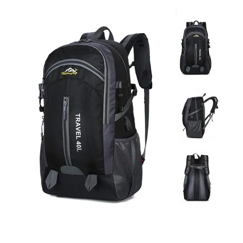 Waterproof Backpack with USB Charging