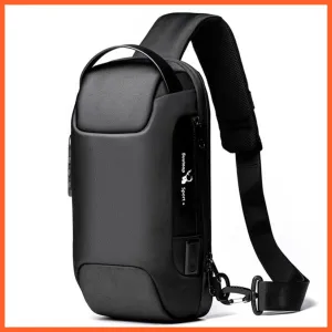 Waterproof Usb Oxford Crossbody Shoulder Bag