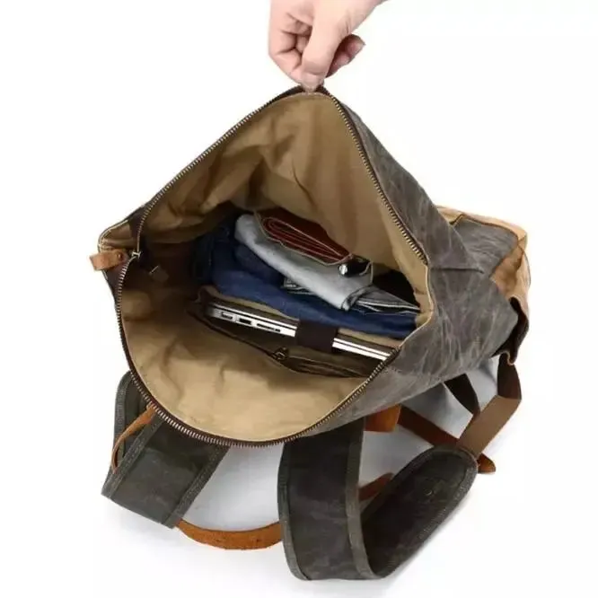 Wax Canvas Backpack