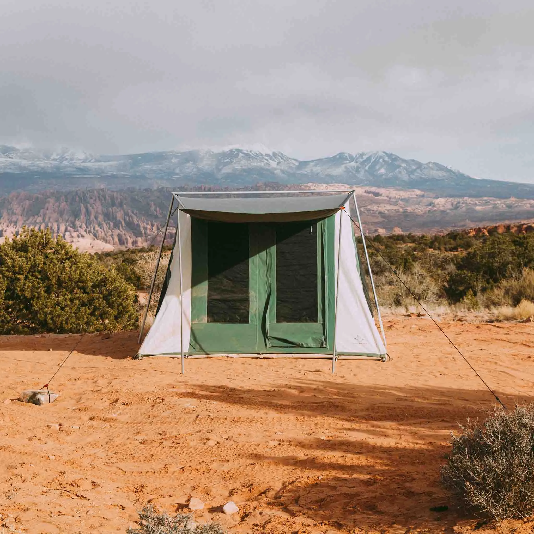 White Duck Outdoors Prota Canvas Tent Standard/Deluxe - 7'x9'