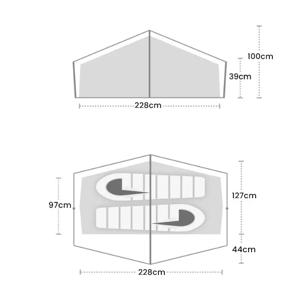 Wild Country Norte Compact 2 Tent