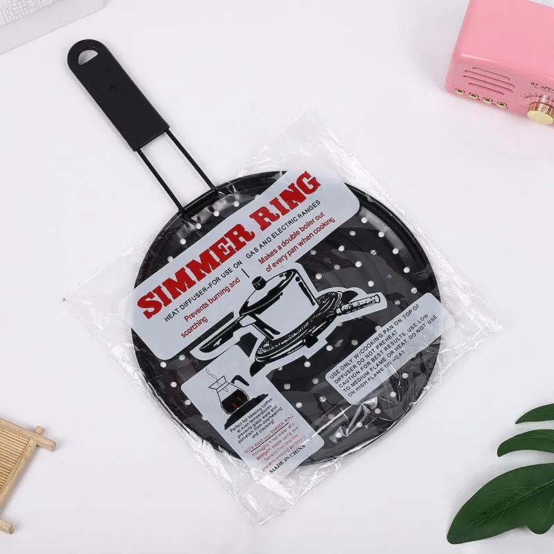 with Ergonomic Certified Plastic Non Handle Simmer Black Stick Ring