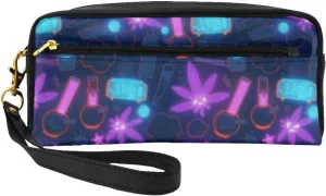 Womens Evening Clutch Anime Future Weed Pot Cannabis Envelope Purse,Party Handbag,Makeup,Cosmetic Bag