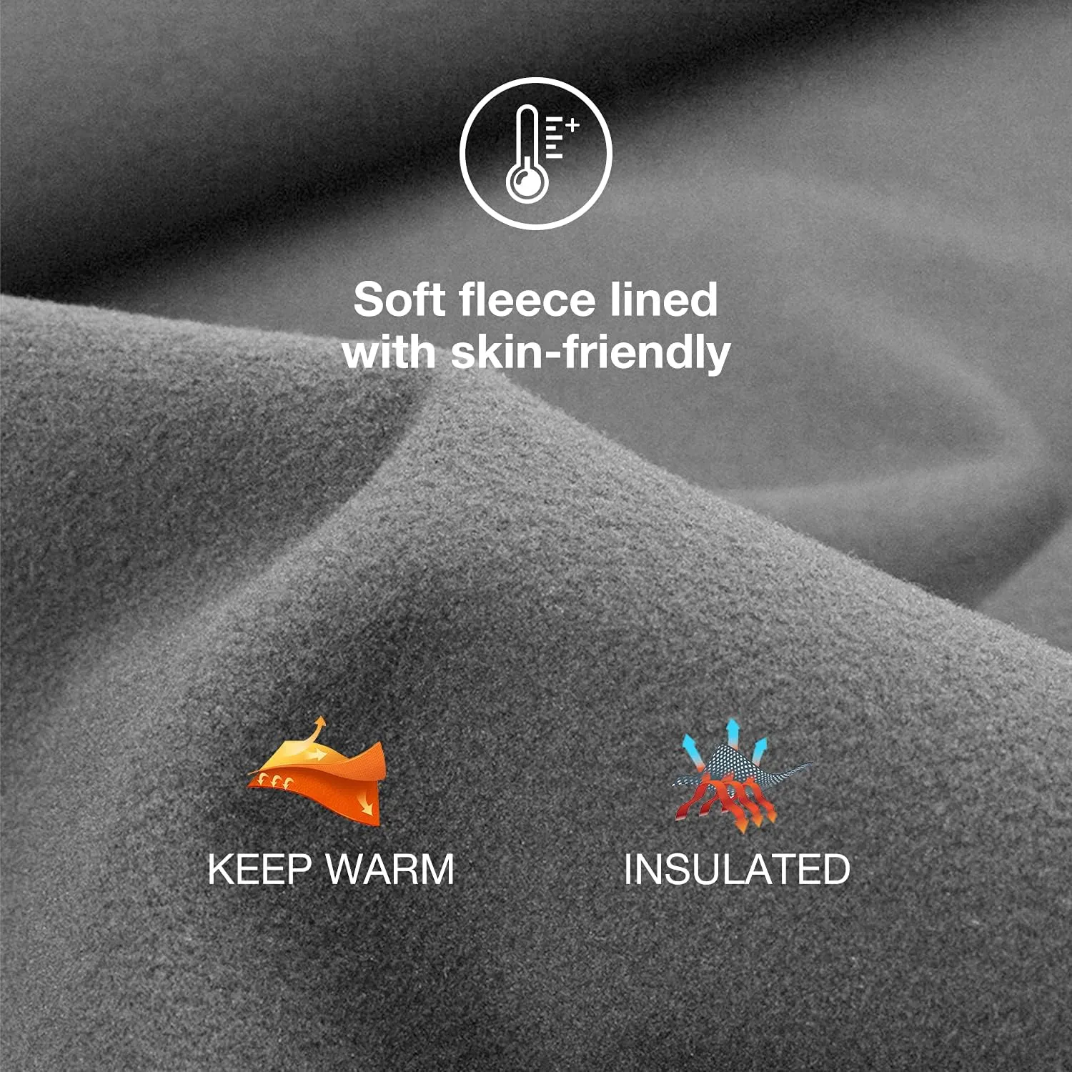 Women's Fleece Lined Leggings with Pocket Water Resistant High Waisted Thermal Winter Yoga Pant for Women Workout