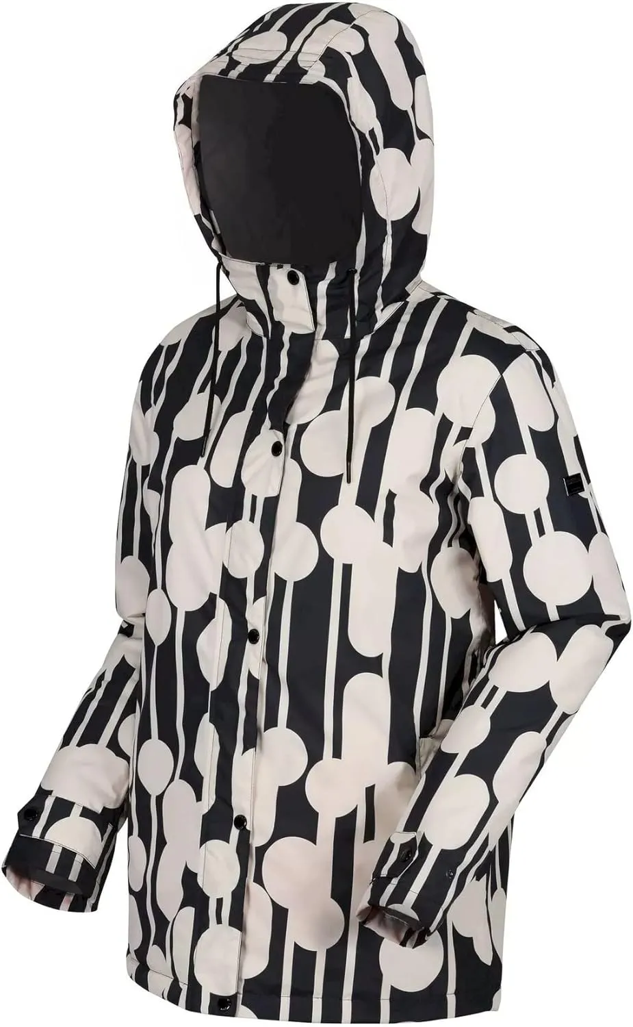 Womens Orla Kiely Waterproof Retro Floral Rain Mac Coat Jacket