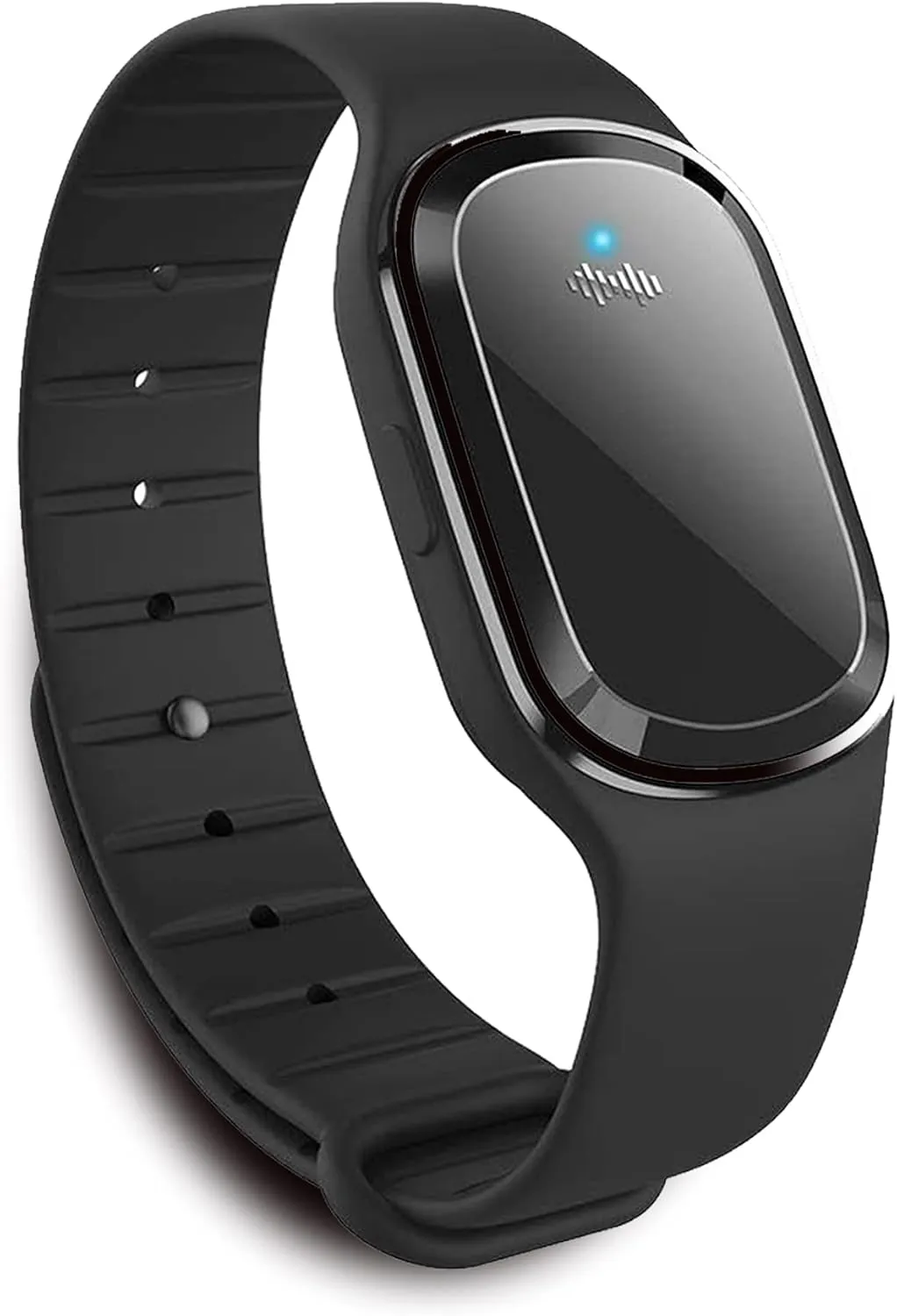 Wskvlcg Ultrasonic Mosquito Repellent Bracelet Watch, USB Rechargeable Anti Mosquito Repeller Wristband Suitable for Adults and Kids - Mosquito Insect Repellent Band (1 Pack, Black) (M1)