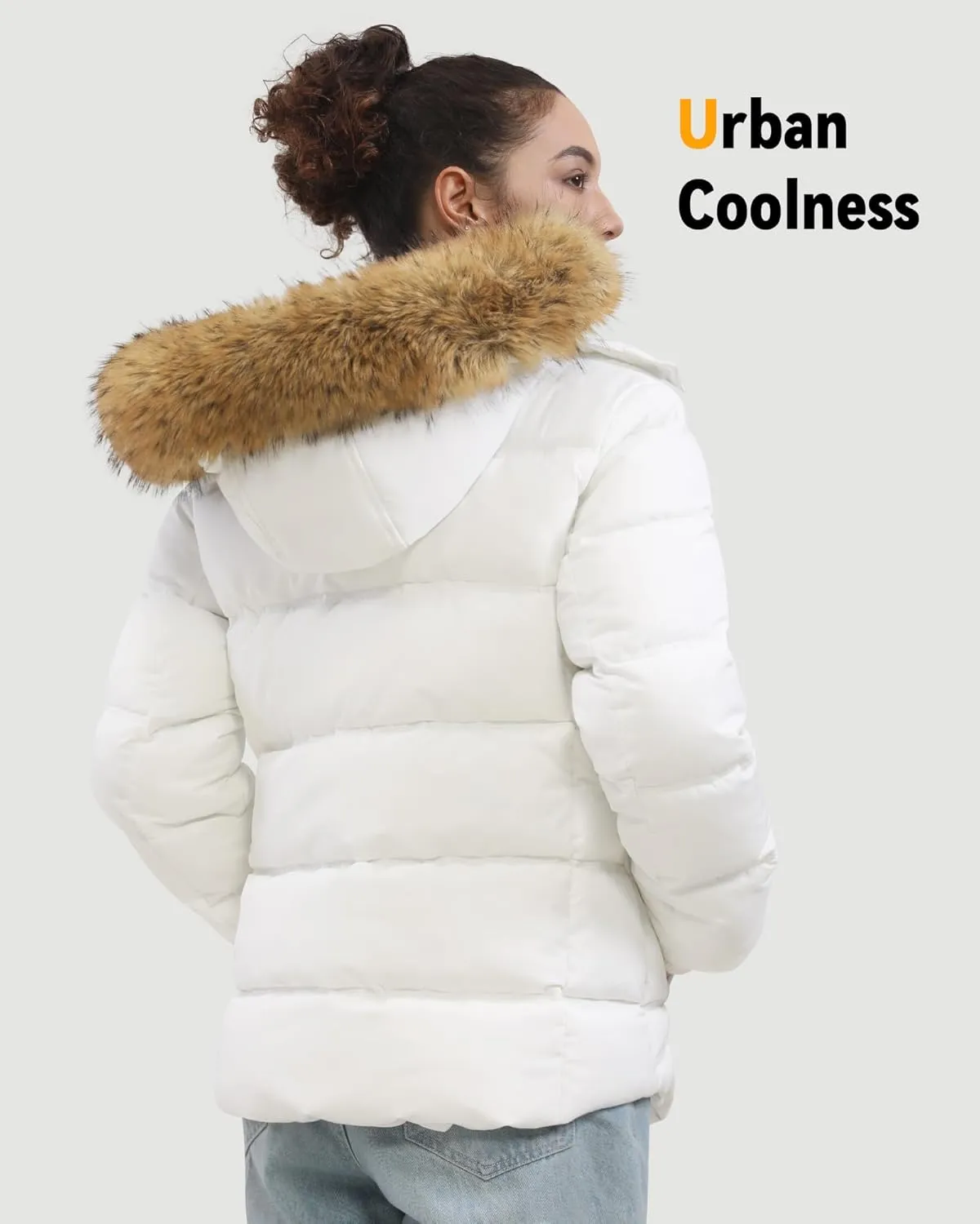 Wulcea Graphene Heated Jacket For Women 12V 18400mAh Fast Charge With Large Capacity