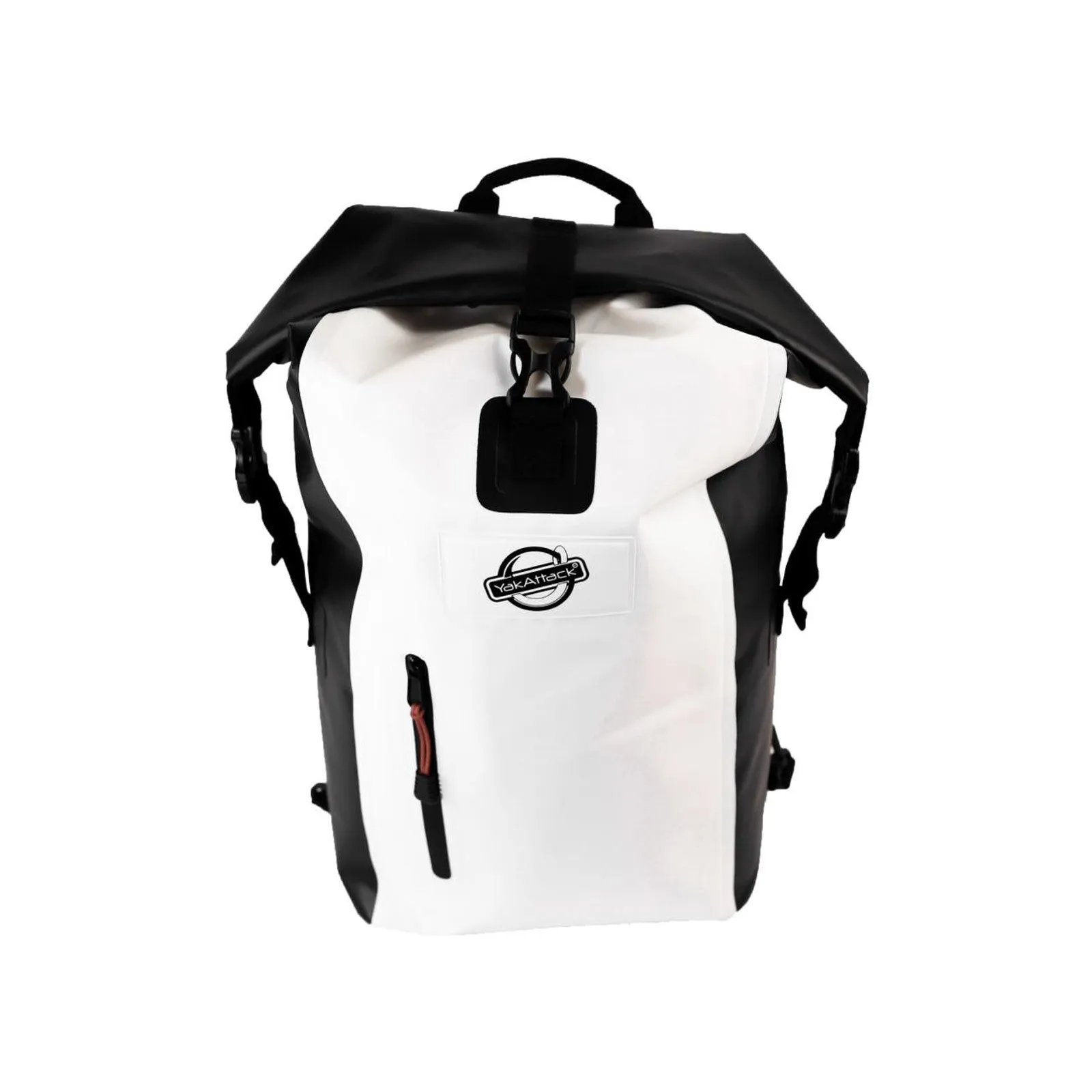 YakAttack - 20L Roll-Top DryBag Backpack, White