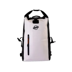 YakAttack - 20L Roll-Top DryBag Backpack, White