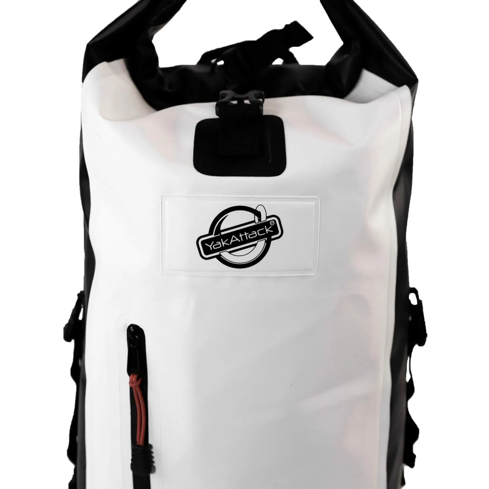 YakAttack - 20L Roll-Top DryBag Backpack, White