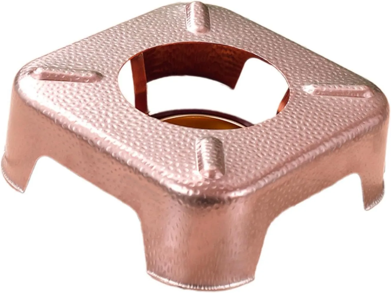 YIJU Alcohol Burner Stainless Steel Compact Lightweight Sturdy Easy to Use Camping Burner Camp Furnace for Trips Outdoor Household, Rose Gold