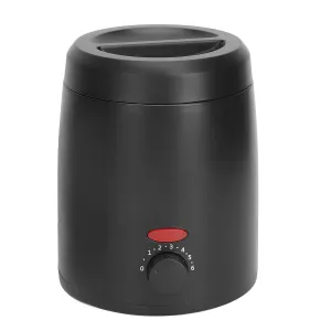 ZJchao Hair Removal Wax Warmer Pot Quickly Melting Aluminum Alloy Liner Portable Size for Home and Travel 200cc, Suitable for All Types of Wax, US Plug